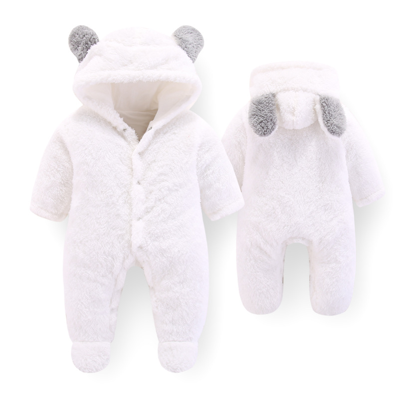 Baby Winter Jumpsuit Cotton Romper